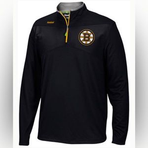 Men's Boston Bruins Center Ice Quarter Zip Pullover Size M